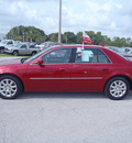 cadillac dts 2011 red sedan premium collection w navi gasoline 8 cylinders front wheel drive automatic 33870