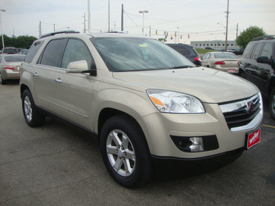 saturn outlook 2008 gold suv xr gasoline 6 cylinders all whee drive automatic 45342