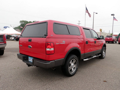 ford f 150 2006 red cc fx4 gasoline 8 cylinders 4 wheel drive 4 speed automatic 55321