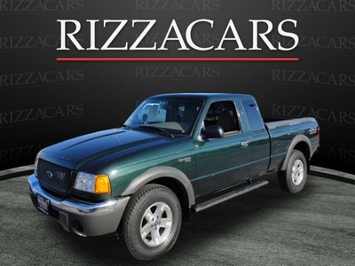 ford ranger 2002 green xlt off road 4x4 gasoline 6 cylinders 4 wheel drive automatic with overdrive 60546