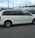 chrysler town and country 2009 white van touring gasoline 6 cylinders front wheel drive 6 speed automatic 99212