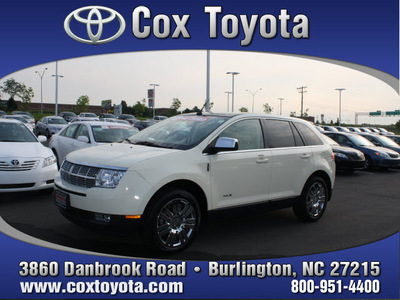 lincoln mkx 2008 tan suv mkx gasoline 6 cylinders front wheel drive automatic 27215