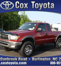 toyota tacoma 2003 red tacoma 4x4 gasoline 6 cylinders 4 wheel drive automatic 27215