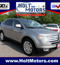 ford edge 2008 lt  gray suv limited gasoline 6 cylinders front wheel drive 6 speed automatic 55321