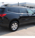 chevrolet traverse 2011 black suv lt gasoline 6 cylinders front wheel drive automatic 77090