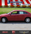 chrysler sebring 2009 red sedan touring gasoline 4 cylinders front wheel drive 4 speed automatic 44024