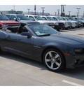 chevrolet camaro convertible 2011 dk  gray ss gasoline 8 cylinders rear wheel drive automatic 77090
