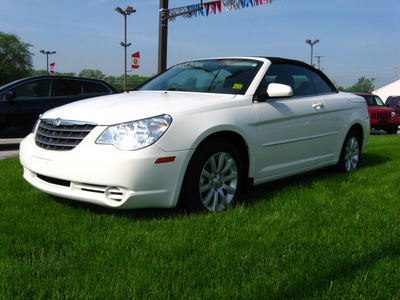 chrysler sebring 2010 white touring flex fuel 6 cylinders front wheel drive automatic 45840