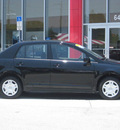 nissan versa 2010 black sedan gasoline 4 cylinders front wheel drive automatic 33884