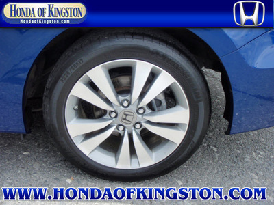 honda accord 2009 blue coupe ex gasoline 4 cylinders front wheel drive automatic 12401