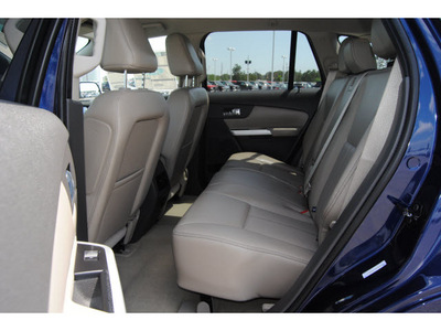 ford edge 2011 dk  blue suv limited gasoline 6 cylinders front wheel drive shiftable automatic 77388