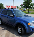 ford escape 2010 blue suv xlt flex fuel 6 cylinders front wheel drive automatic 76205