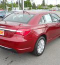 chrysler 200 2011 red sedan lx gasoline 4 cylinders front wheel drive not specified 99212
