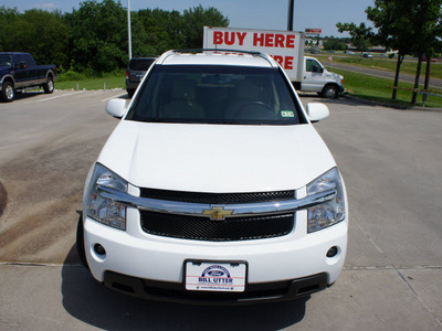 chevrolet equinox 2009 white suv lt gasoline 6 cylinders front wheel drive automatic 76205