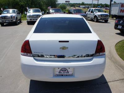 chevrolet impala 2010 white sedan ls gasoline 6 cylinders front wheel drive automatic 76205