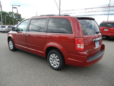 chrysler town and country 2010 red van lx flex fuel 6 cylinders front wheel drive automatic 55321