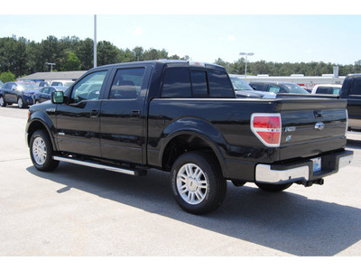ford f 150 2011 black lariat gasoline 6 cylinders 2 wheel drive automatic 77388