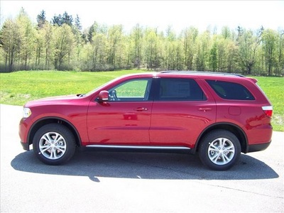 dodge durango 2011 red suv gasoline 6 cylinders all whee drive not specified 44024