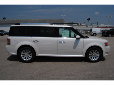 ford flex 2011 white sel gasoline 6 cylinders front wheel drive automatic 77388