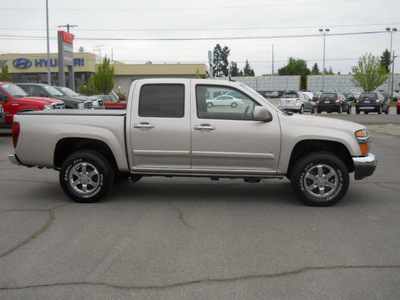 gmc canyon 2009 pewter sle1 gasoline 5 cylinders 4 wheel drive 4 speed automatic 99208
