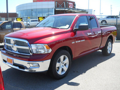 ram ram pickup 1500 2011 dp chr red cp big horn gasoline 8 cylinders 4 wheel drive 5 speed automatic 99212