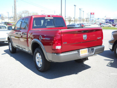 ram ram pickup 1500 2011 dp chr red cp outdoorsman gasoline 8 cylinders 4 wheel drive 5 speed automatic 99212