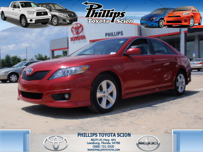 toyota camry 2010 red sedan se 4 cylinders front wheel drive automatic 34788