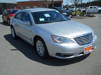 chrysler 200 2011 silver sedan limited flex fuel 6 cylinders front wheel drive shiftable automatic 99212