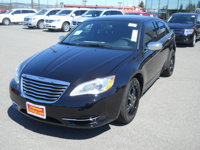 chrysler 200 2011 black sedan limited gasoline 4 cylinders front wheel drive shiftable automatic 99212