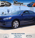 toyota camry 2007 blue sedan se gasoline 4 cylinders front wheel drive automatic 34788