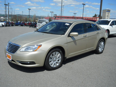 chrysler 200 2011 gold sedan lx gasoline 4 cylinders front wheel drive automatic 99212