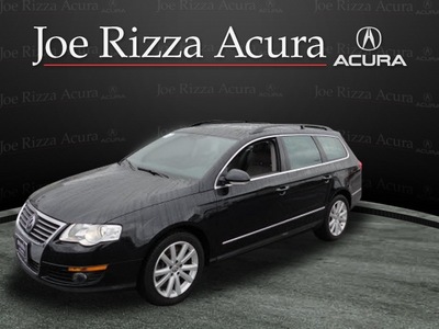 volkswagen passat 2007 black wagon luxury 4motion awd gasoline 6 cylinders all whee drive automatic with overdrive 60462