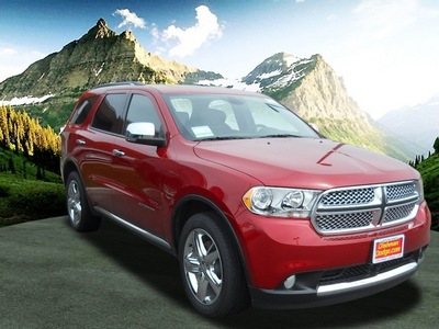 dodge durango 2011 dk  red suv citadel gasoline 6 cylinders all whee drive 5 speed automatic 99212
