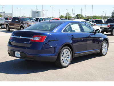 ford taurus 2011 dk  blue sedan limited gasoline 6 cylinders front wheel drive 6 speed automatic 77388