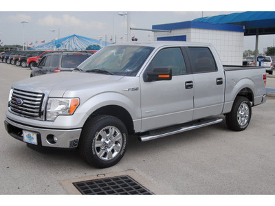 ford f 150 2011 silver xlt gasoline 6 cylinders 2 wheel drive automatic 77388