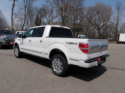 ford f 150 2011 white flex fuel 8 cylinders 4 wheel drive automatic 55321