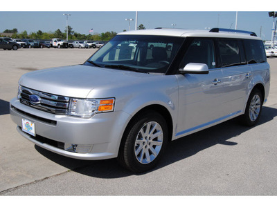 ford flex 2011 silver sel gasoline 6 cylinders front wheel drive automatic 77388