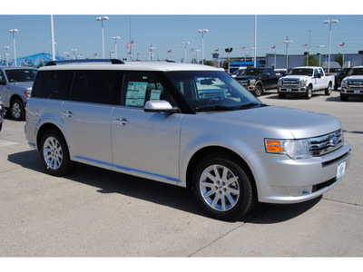 ford flex 2011 silver sel gasoline 6 cylinders front wheel drive automatic 77388