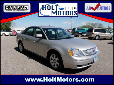 ford five hundred 2007 gray sedan sel gasoline 6 cylinders front wheel drive automatic 55321