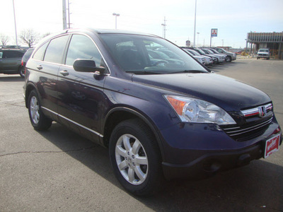 honda cr v 2008 blue suv ex gasoline 4 cylinders all whee drive automatic 45342