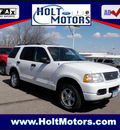 ford explorer 2004 white suv xlt 4wd gasoline 8 cylinders 4 wheel drive 5 speed automatic 55321