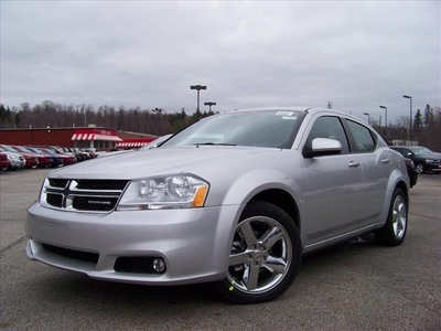 dodge avenger 2011 silver sedan lux gasoline 4 cylinders front wheel drive not specified 44024