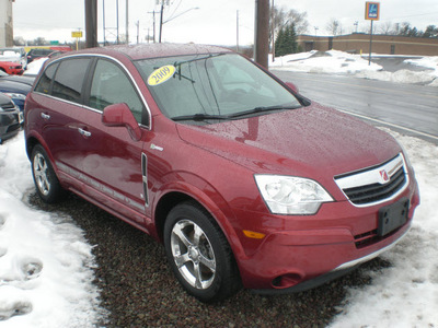 saturn vue 2009 maroon suv hybrid hybrid 4 cylinders front wheel drive automatic 13212