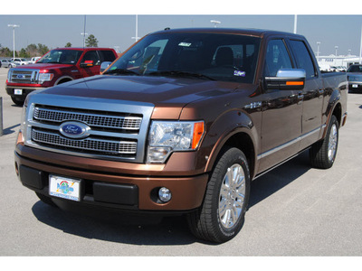 ford f 150 2011 brown platinum flex fuel 8 cylinders 2 wheel drive automatic 77388