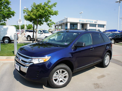 ford edge 2011 kona blue suv se gasoline 6 cylinders front wheel drive 6 speed automatic 76205