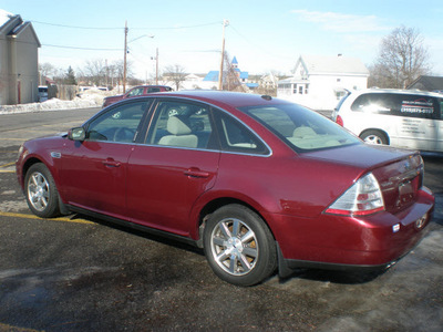 ford taurus 2008 maroon sedan sel gasoline 6 cylinders front wheel drive automatic with overdrive 13212