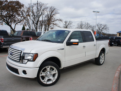 ford f 150 2011 white lariat limited gasoline 8 cylinders 4 wheel drive shiftable automatic 76205