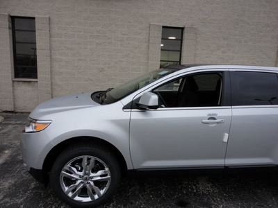 ford edge 2011 silver limited gasoline 6 cylinders front wheel drive automatic with overdrive 60546