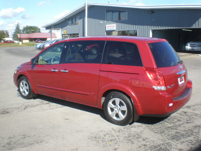 nissan quest 2008 maroon van gasoline 6 cylinders front wheel drive automatic with overdrive 13212