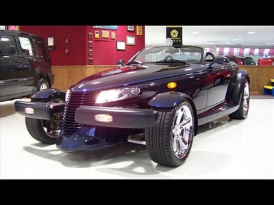 chrysler prowler 2001 blue mulholland edition 6 cylinders dohc 4 speed automatic 44024